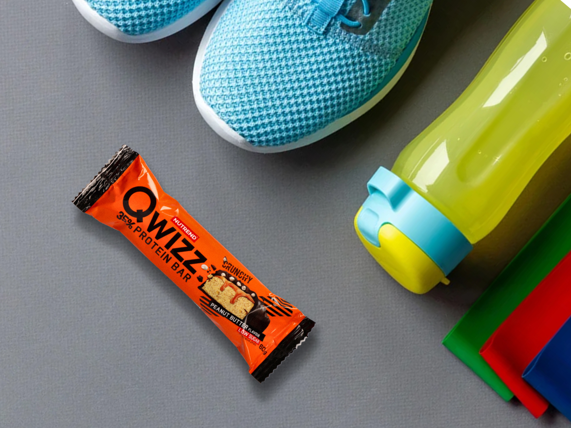 NUTREND Baton QWIZZ Protein Bar - 60g PROTEIN BAR
