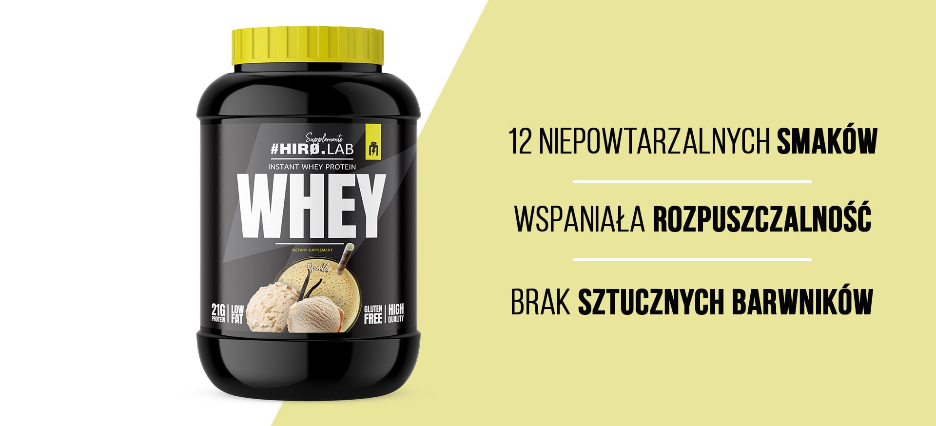 Instant Whey Protein 2000g Vanilla
