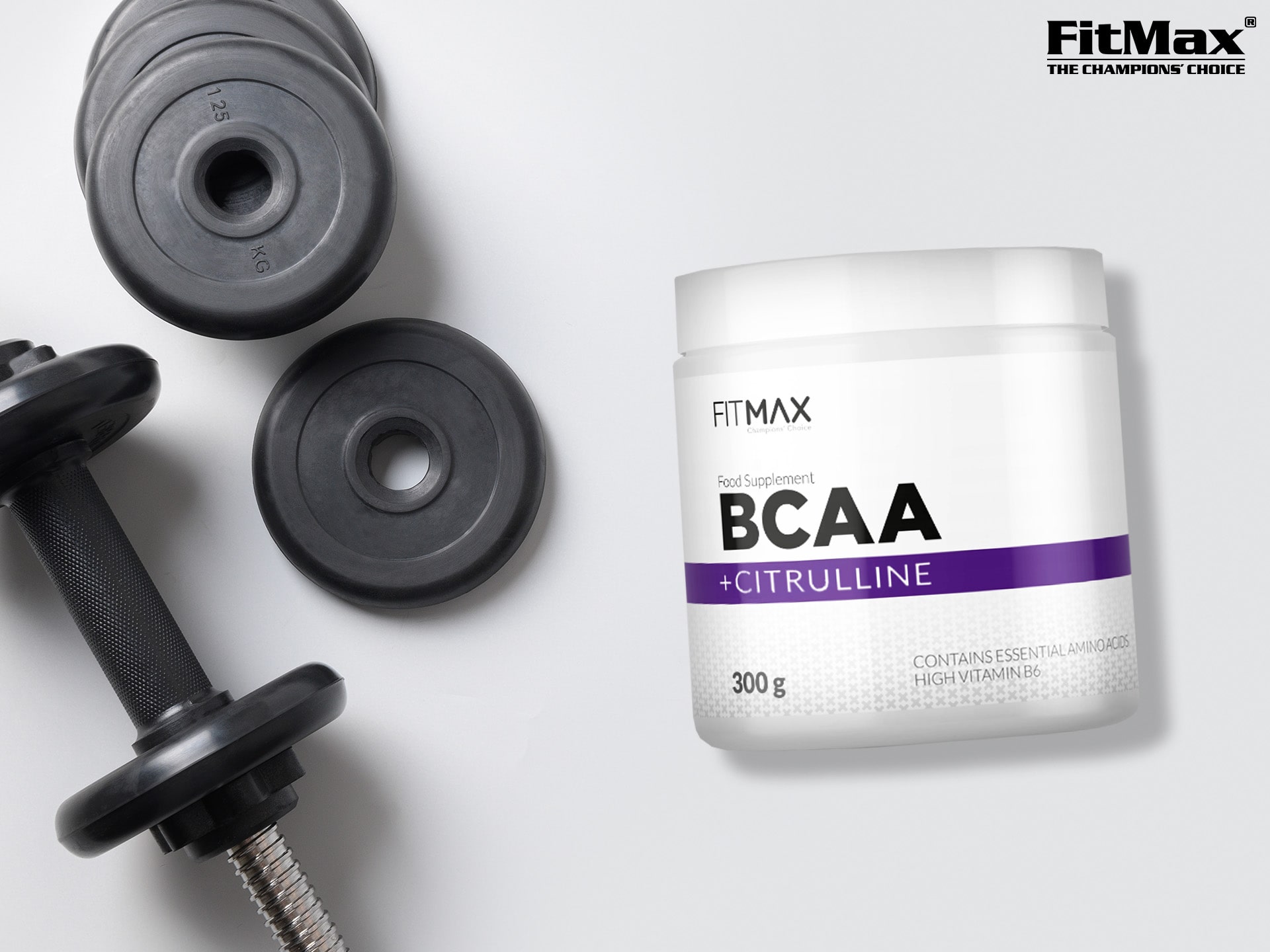 FitMax - BCAA su citrulinu - atsistatymas