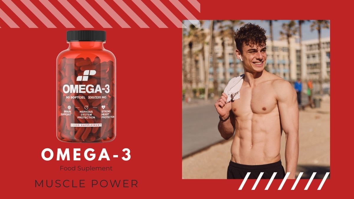 MP Sport - Omega 3 - riebiųjų rūgščių