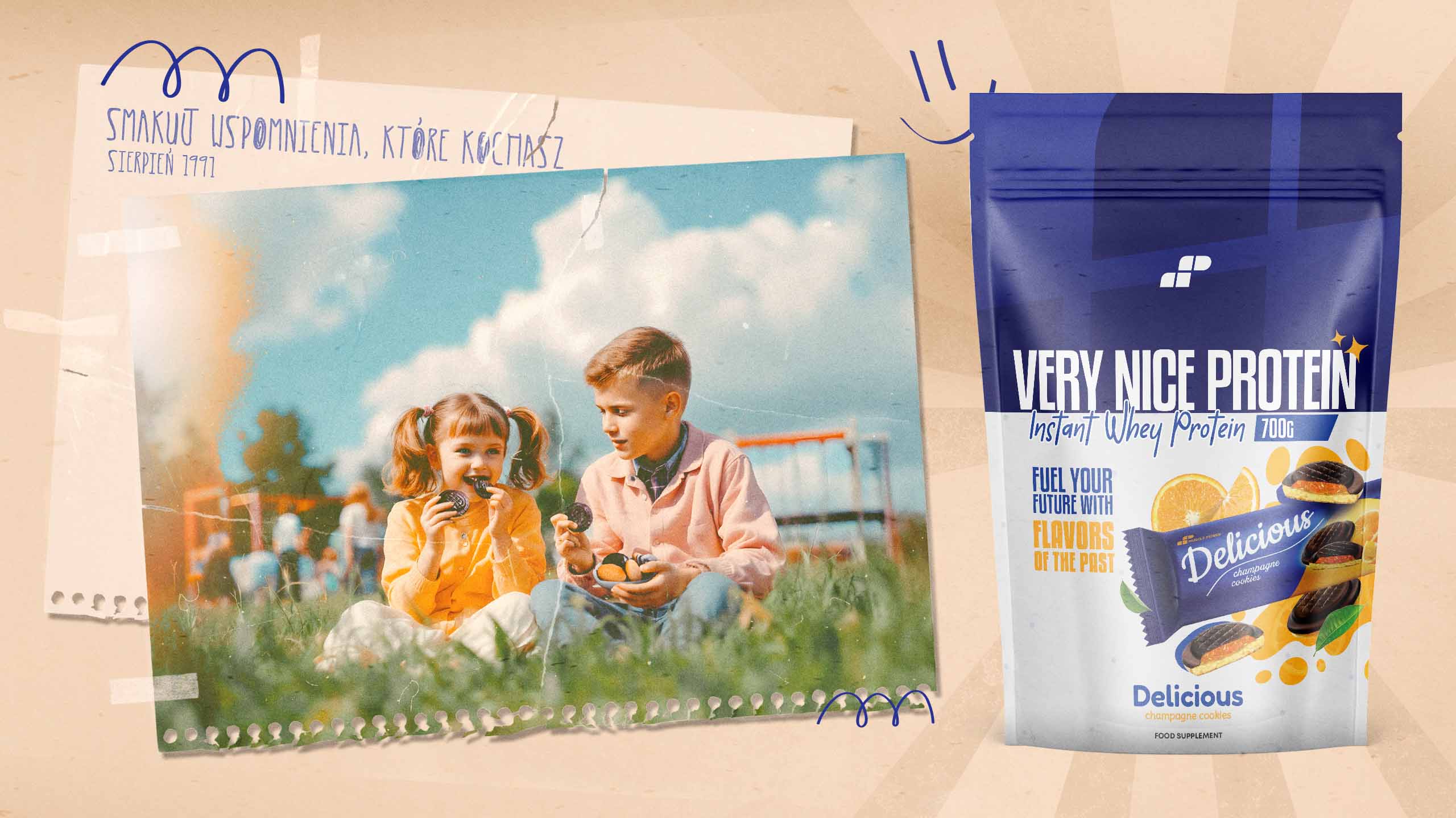 Very Nice Protein - baltyminis papildas WPC koncentratas whey