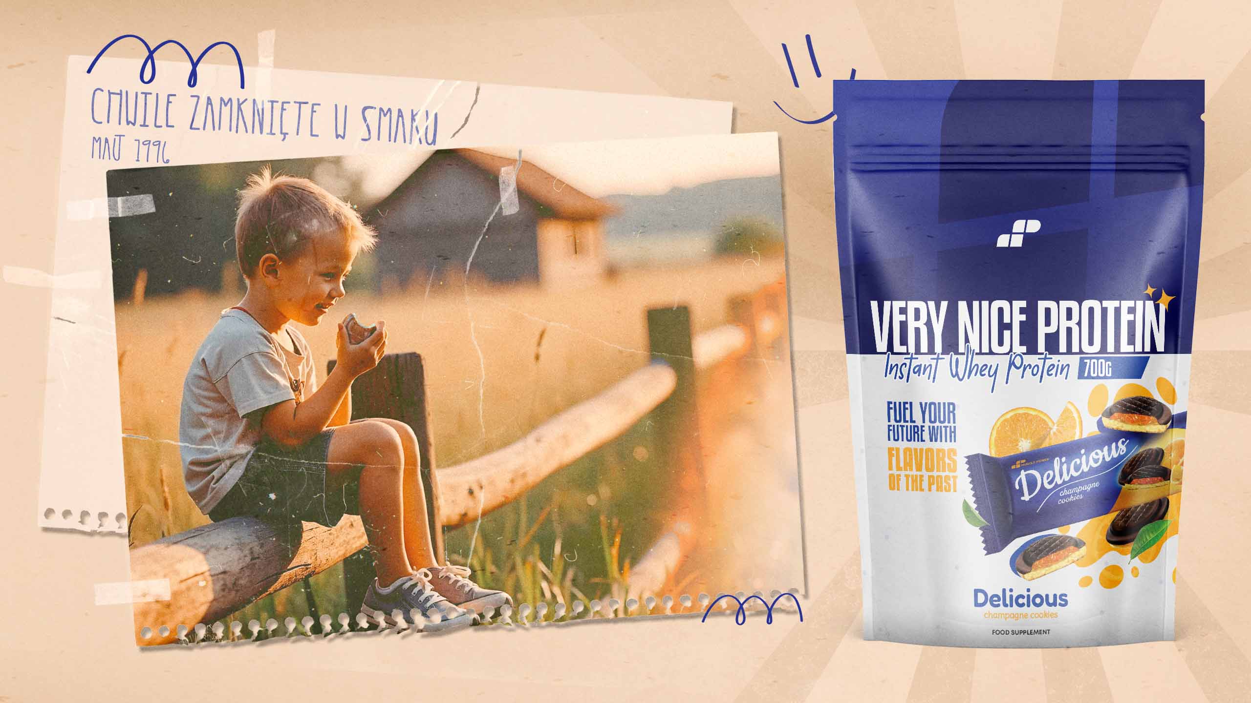 Very Nice Protein - baltyminis papildas WPC koncentratas whey