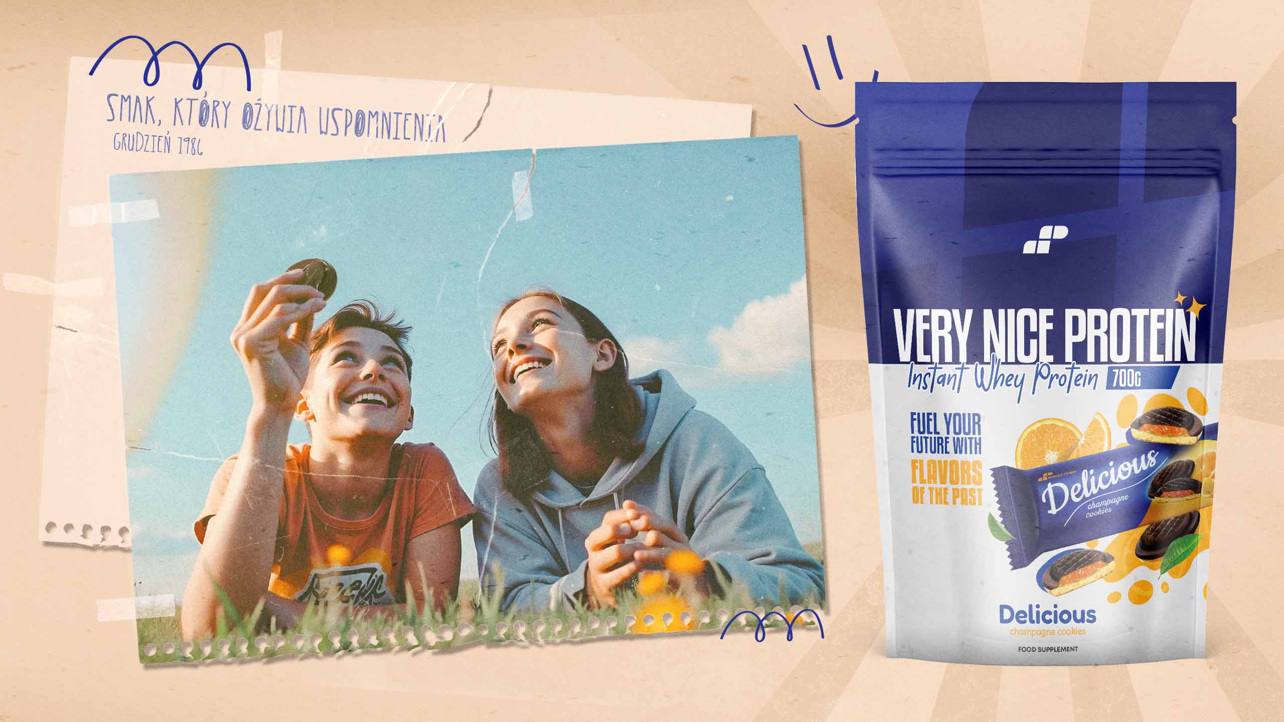 Very Nice Protein - baltyminis papildas WPC koncentratas whey