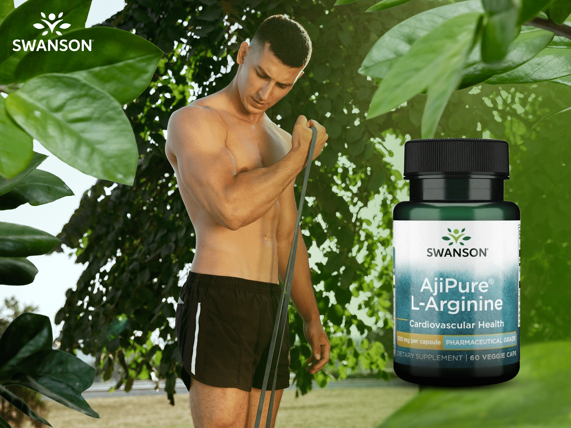 L-Arginina Ajipure - booster NO, poprawa regeneracji, arginina