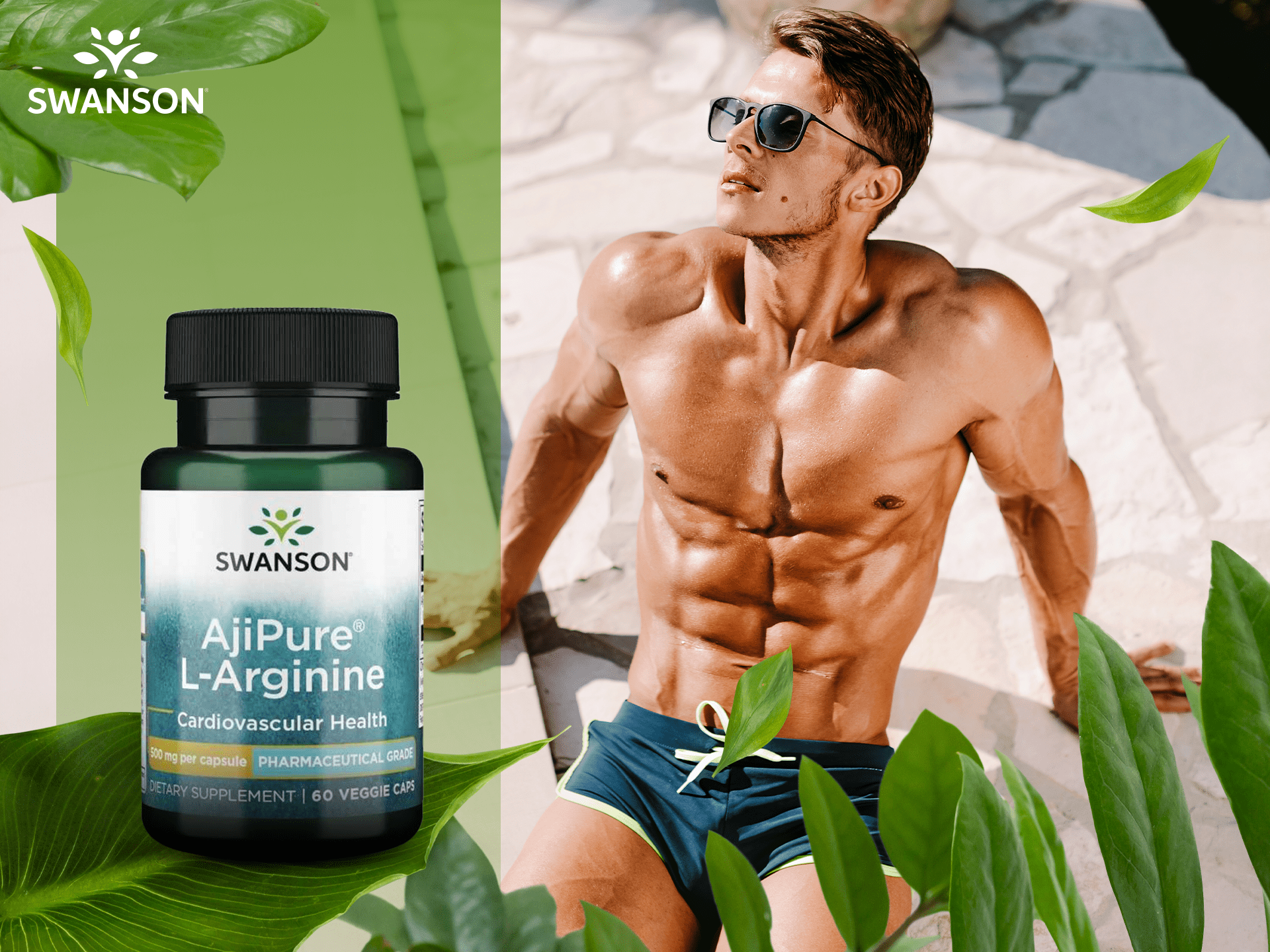 L-Arginina Ajipure - booster NO, poprawa regeneracji, arginina