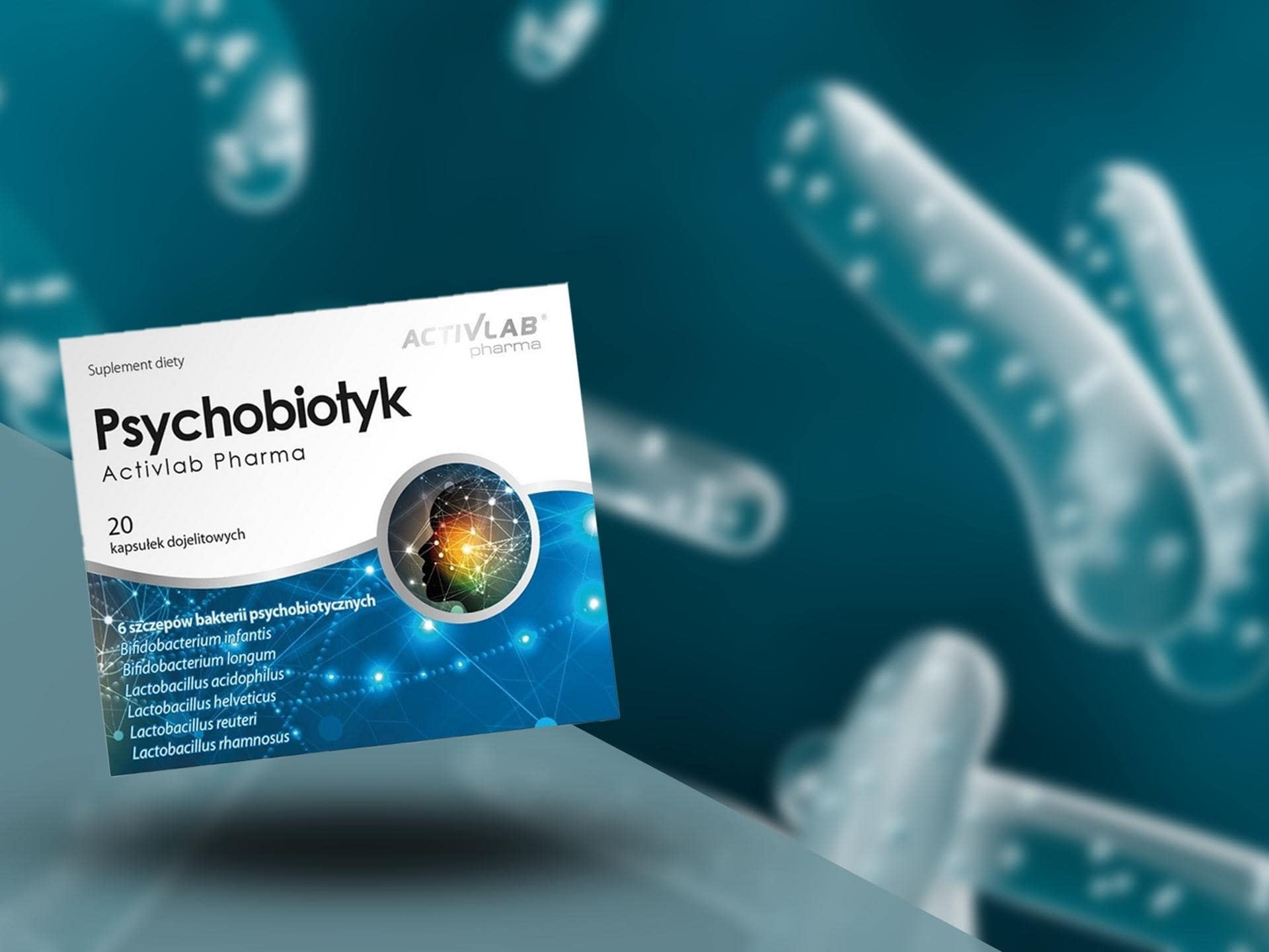 Activlab - preparat probiotyczny na dobry nastrój - 20kaps