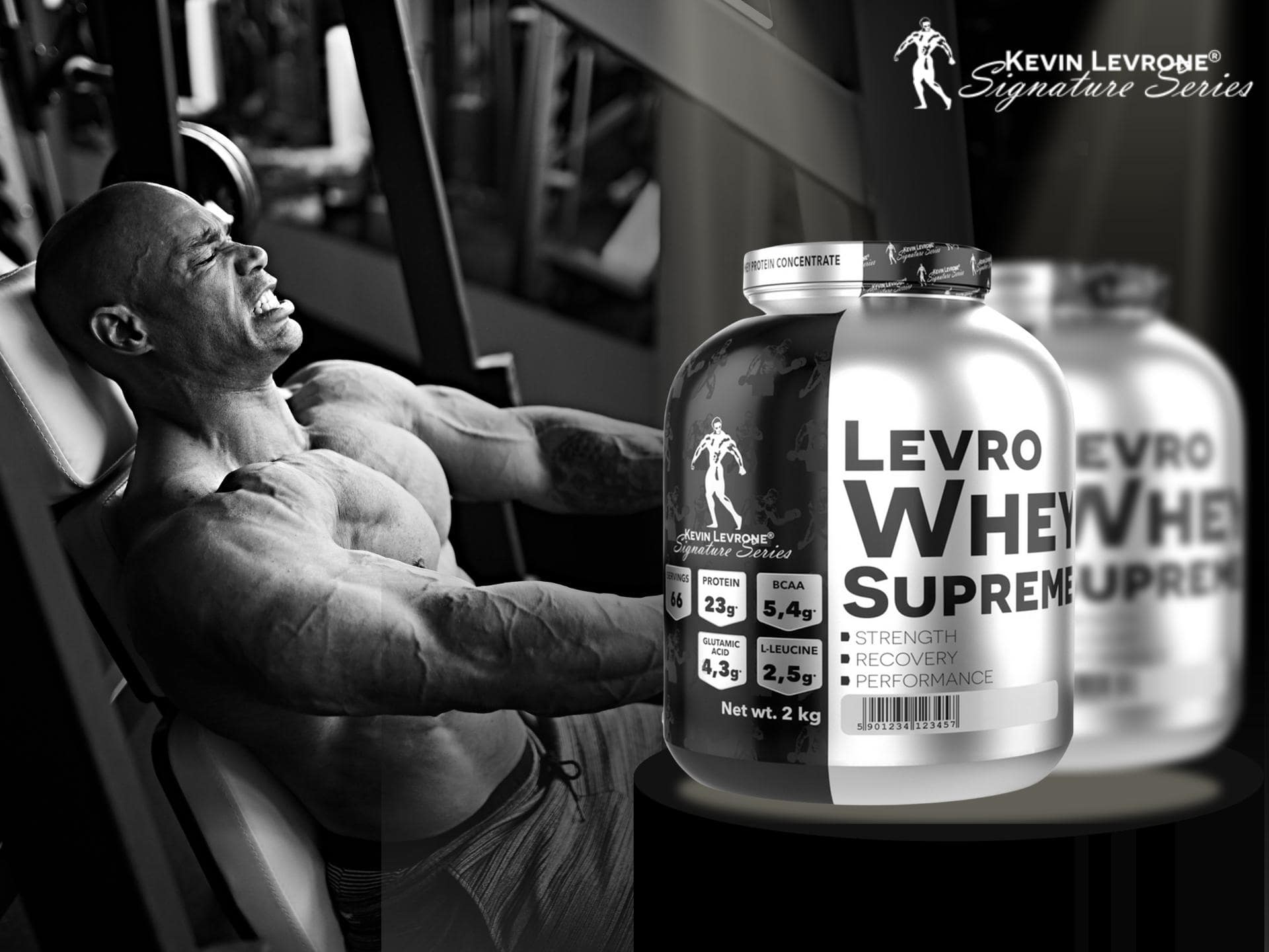 Kevin Levrone - Whey Supreme - proteinas