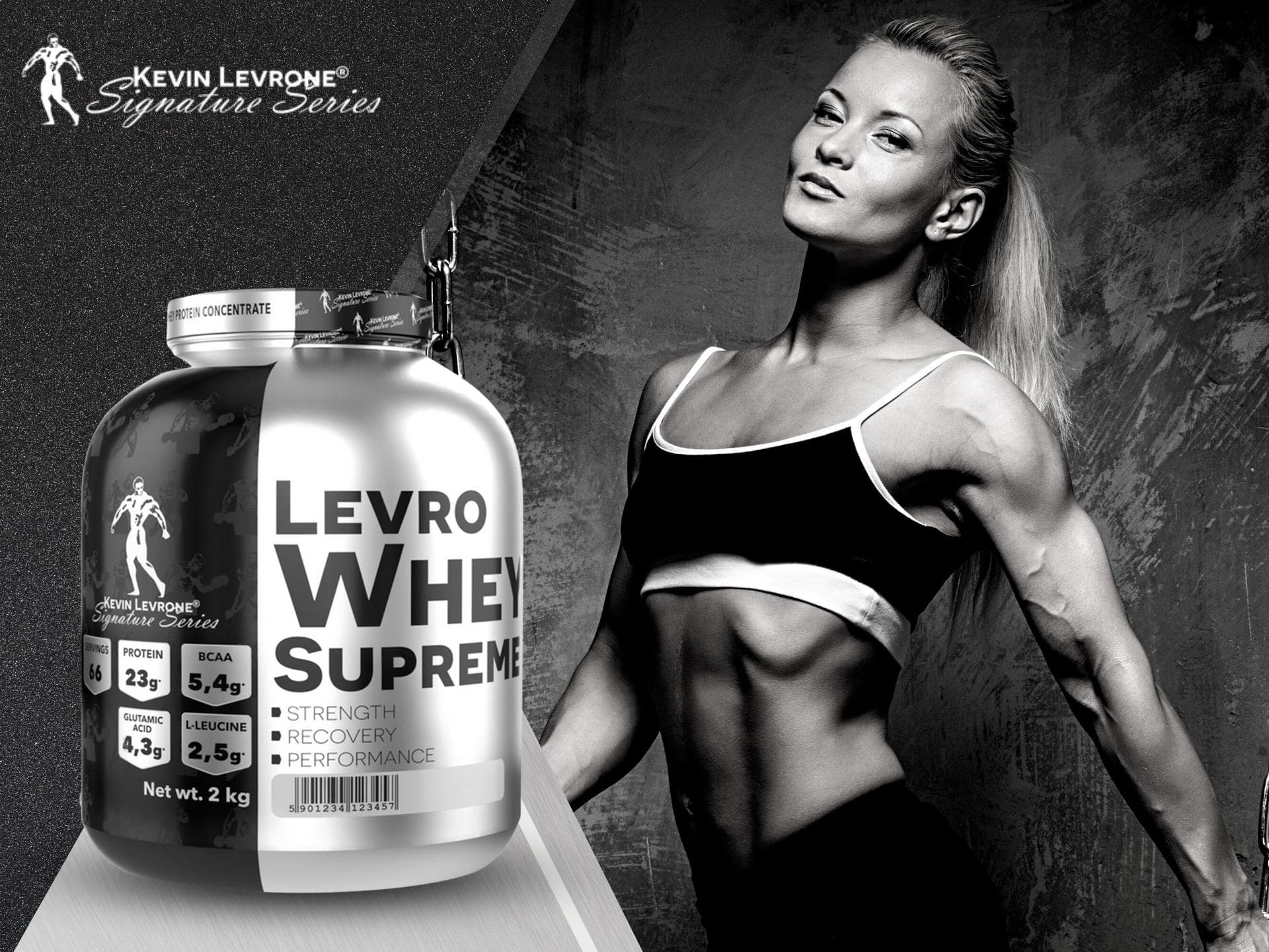 Whey Supreme - WPC ir WPI - proteinas iš Kevin Levrone