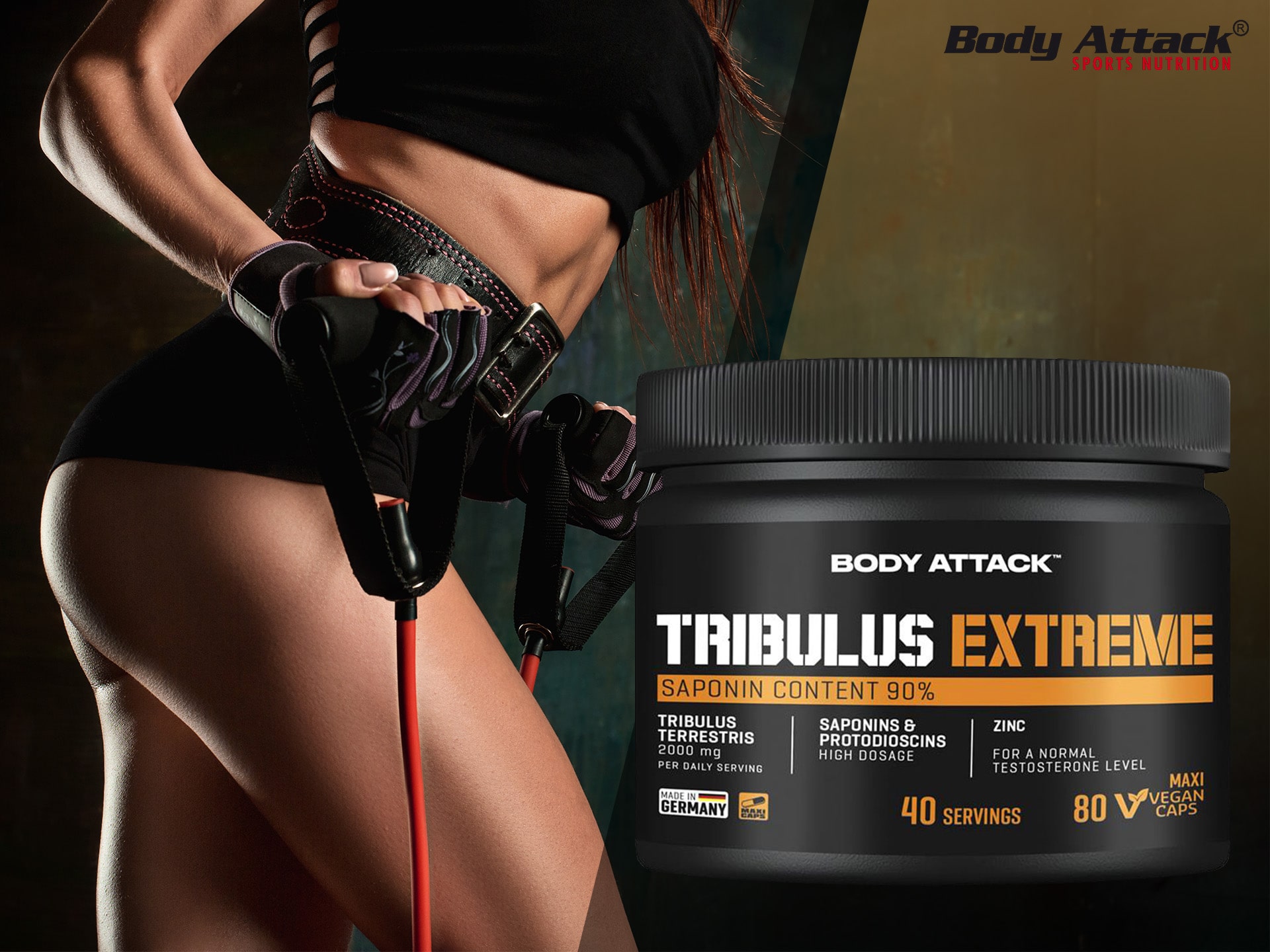 Tribulus - ekstraktas iš žemės drakonžolės - testosterono stiprintuvas