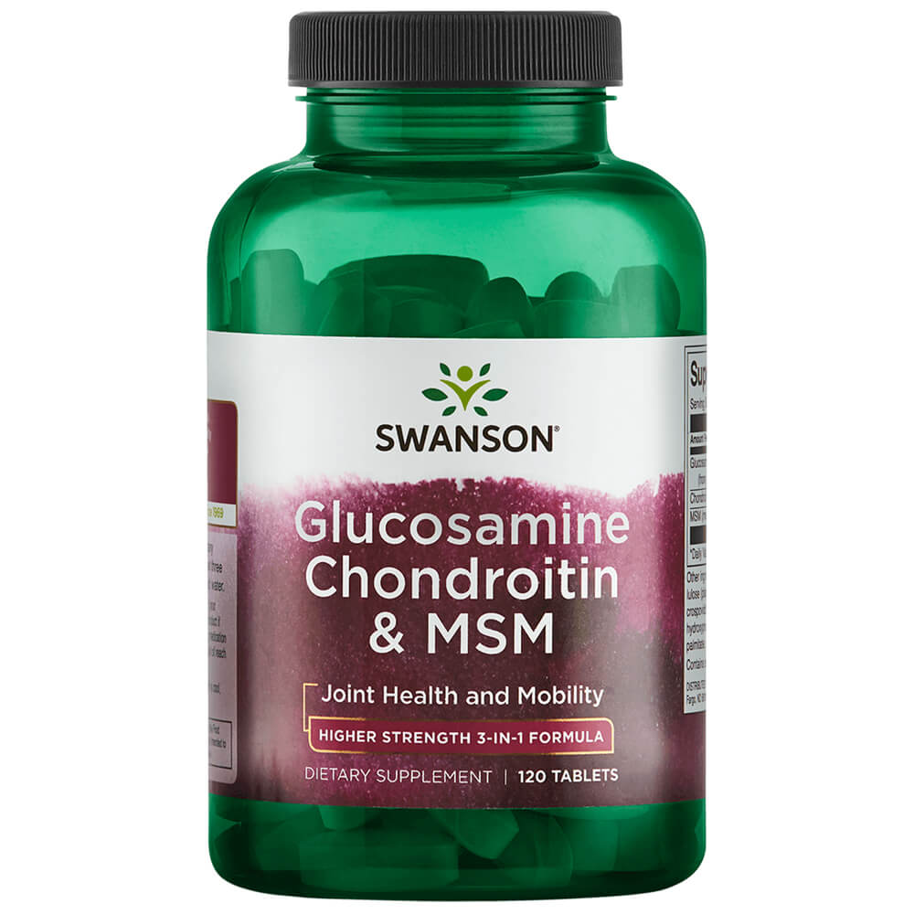 Gliukozaminas Chondroitinas & MSM 500/400/200 Etiquetas