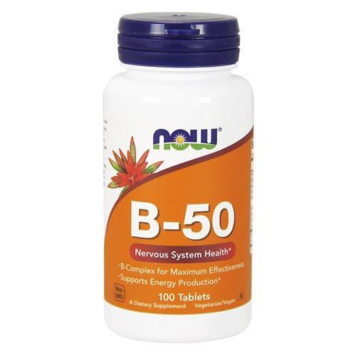 NOW Vitamin B-50 - 100 tabs