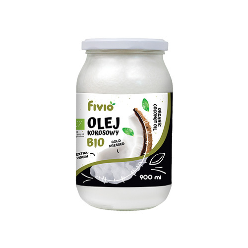 VIVIO BIO Olej Kokosowy nerafinuotas BIO - 900ml
