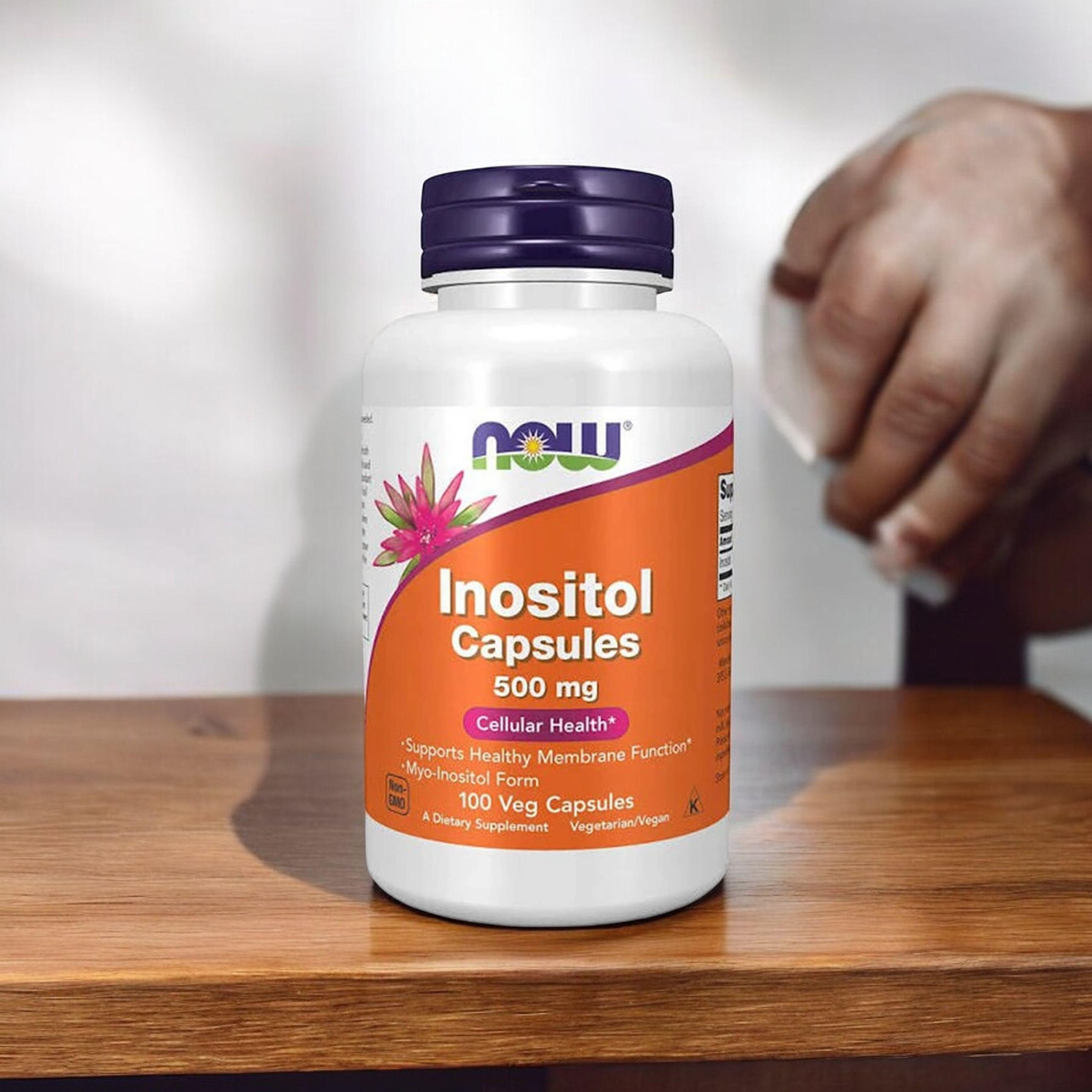 NOW Inositol 500mg - 100vcaps.