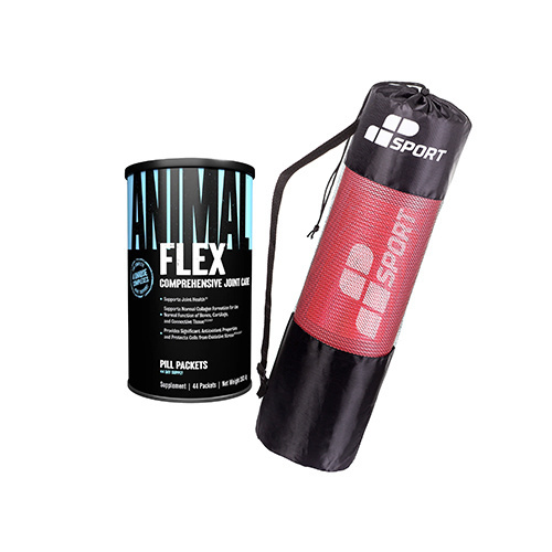 Zestaw UNIVERSAL Animal Flex - 44pack + MP SPORT - Mata Treningowa NEMOKAMAI
