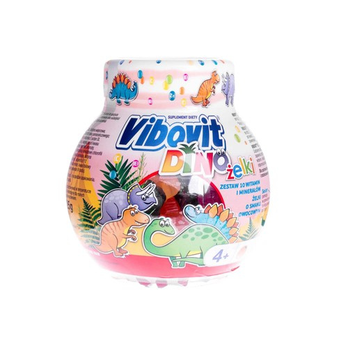 DROGERIA - Vibovit Dino želė - 225g - Fruit
